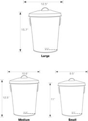 Park Life Designs Andreas Dog Food Storage Container, Grey, 25-lb slide 2 of 5