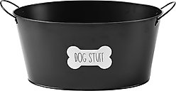 Park Life Designs Bari Dog Toy Storage Container, Black