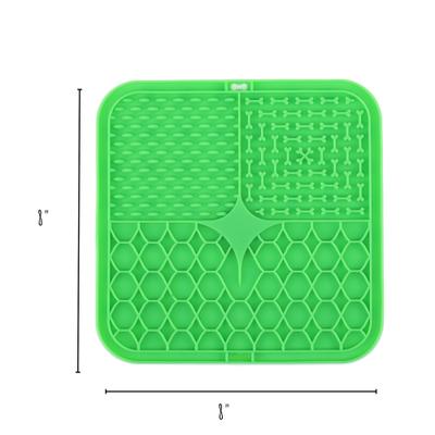 Show full view: Park Life Designs Calming Silicone Dog Lick Mat, 2 count, Green slide 3 of 7