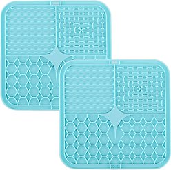 Park Life Designs Calming Silicone Dog Lick Mat, 2 count, Light Blue slide 1 of 6
