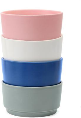 Show full view: Park Life Designs Casa Vintage Ceramic Dog Bowl, 7-cup, Navy Blue slide 7 of 8