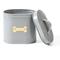 Show in main carousel: Park Life Designs Cheshire Coated Steel Treat Jar, 49-oz, Grey slide 2 of 6