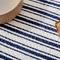 Show in main carousel: Park Life Designs Hampton Striped Design Cotton Dog Placemat, Navy slide 5 of 6