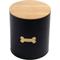 Show in main carousel: Park Life Designs Hector Coated Steel Treat Jar, 72-oz, Black slide 1 of 7