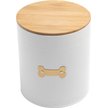 Show in main carousel: Park Life Designs Hector Coated Steel Treat Jar, 72-oz, White slide 1 of 5