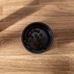 Show in main carousel: Park Life Designs Jardin Ceramic Ribbed Effect Dog Bowls, 2 count, Black, 2-cup slide 3 of 7
