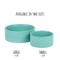 Show in main carousel: Park Life Designs Jardin Ceramic Ribbed Effect Dog Bowls, 2 count, Blue, 4-cup slide 5 of 7