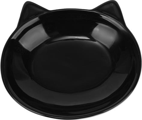 Show full view: Park Life Designs Milo Ceramic Cat Bowls, 0.5-cup, 4 count, Black slide 3 of 5