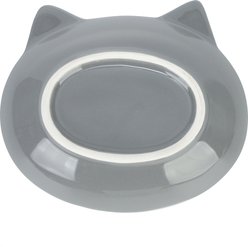 Park Life Designs Milo Ceramic Cat Bowls, 0.5-cup, 4 count, Gray slide 2 of 5