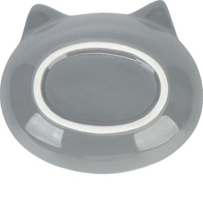 Show full view: Park Life Designs Milo Ceramic Cat Bowls, 0.5-cup, 4 count, Gray slide 5 of 6