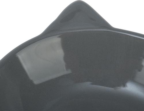 Show full view: Park Life Designs Milo Ceramic Cat Bowls, 0.5-cup, 4 count, Gray slide 4 of 6