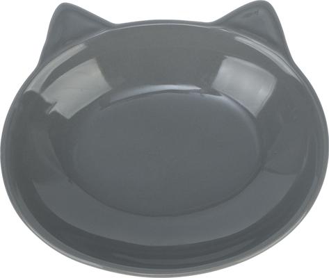 Show full view: Park Life Designs Milo Ceramic Cat Bowls, 0.5-cup, 4 count, Gray slide 3 of 6