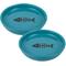 Show in main carousel: Park Life Designs Oscar Ceramic Cat Bowl, Blue, 1-cup, 2 count slide 1 of 5