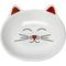 Show in main carousel: Park Life Designs Oscar Ceramic Cat Bowl, White, 0.5-cup slide 1 of 3
