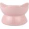 Show in main carousel: Park Life Designs Oscar Tilt Ceramic Cat Bowl, 1-cup, Pink slide 4 of 11