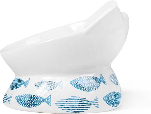 Show full view: Park Life Designs Oscar Tilt Elevated Cat Bowl, Assorted, 1-cup, 2 count slide 4 of 5