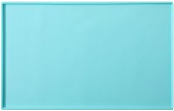 Park Life Designs Silicone Dog Food Mat, 11.8 x 18.9-in, Blue