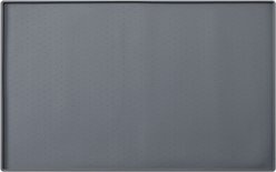 Park Life Designs Silicone Dog Food Mat, 11.8 x 18.9-in, Grey