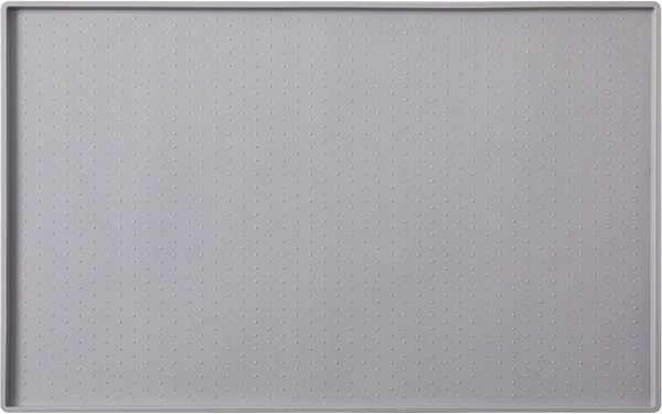Show full view: Park Life Designs Silicone Dog Food Mat, 11.8 x 18.9-in, Light Grey slide 1 of 5