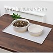 Show in main carousel: Park Life Designs Silicone Dog Food Mat, 11.8 x 18.9-in, Light Grey slide 2 of 5