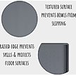 Show in main carousel: Park Life Designs Silicone Dog Food Mat, 11.8 x 18.9-in, Light Grey slide 5 of 5