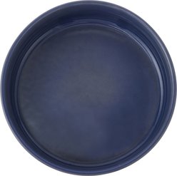 Park Life Designs Skandi Ceramic Ribbed Dog Bowls, 2 count, Blue, 2-cup slide 2 of 6