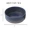 Show in main carousel: Park Life Designs Skandi Ceramic Ribbed Dog Bowls, 2 count, Blue, 4-cup slide 3 of 6