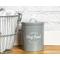 Show in main carousel: Park Life Designs Wallace Coated Steel Treat Jar, Grey, 140-oz slide 2 of 5