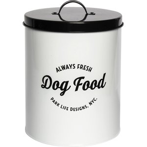 Park Life Designs Wallace Food Storage Canister, 140-oz, White