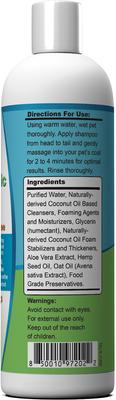 Show full view: Particular Paws Hemp Hypoallergenic Oat & Aloe Dog Shampoo, 16-oz bottle slide 3 of 4
