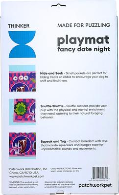 Show full view: Patchwork Pet Date Night Dog Playmat slide 9 of 9