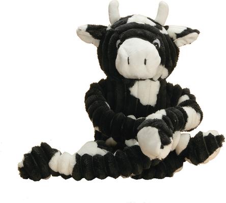 Show full view: Patchwork Pet Squeaky Calvin Cow Dog Toy, 24-in slide 2 of 3