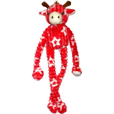 Patchwork Pet Patchwork Pet Squeaky Gigi Giraffe Dog Toy, 24-in