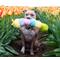 Show in main carousel: Patchwork Pet Squeaky Pastel Caterpillar Dog Toy, 20-in slide 3 of 4