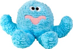 Patchwork Pet Squeaky Pastel Octopus Dog Toy, 15-in