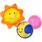 Show in main carousel: Patchwork Pet Tough Prickles Sun with Moon Dog Toy, 5-in slide 1 of 5
