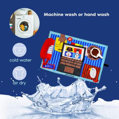 Show full view: Patchwork Pet Work from Home Dog Playmat slide 7 of 10