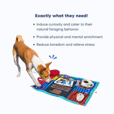 Show full view: Patchwork Pet Work from Home Dog Playmat slide 3 of 10