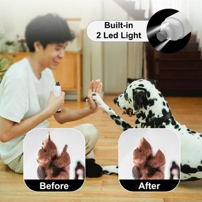 Show full view: PATPET 2 LED Quiet Medium & Large Dog & Cat Nail Grinder slide 3 of 9