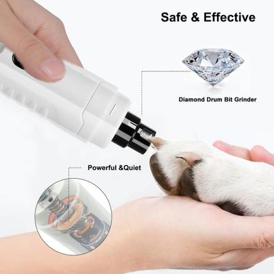 Show full view: PATPET 2 LED Quiet Medium & Large Dog & Cat Nail Grinder slide 6 of 9
