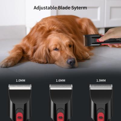 Show full view: PATPET 2-Speed Cordless Dog & Cat Hair Grooming Clipper Kit, Black slide 2 of 8