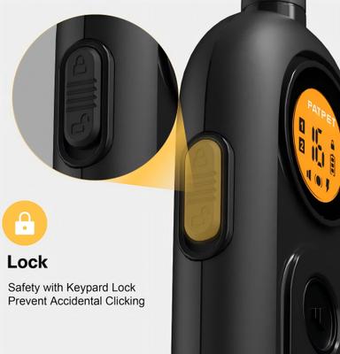 Show full view: PATPET 2000-ft Waterproof & Adjustable Dog Training Collar, 9.8-25-in, Black slide 5 of 11