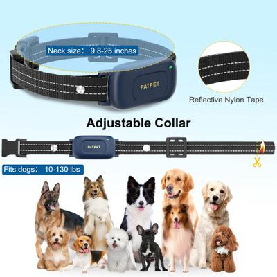  PATPET 2000-ft Waterproof & Adjustable Dog Training Collar, 9.8-25-in