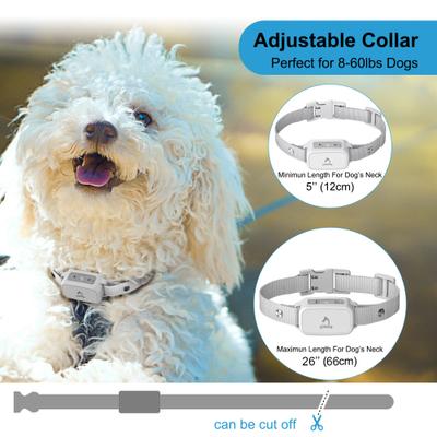 Show full view: PATPET A12 Waterproof Electronic Smart Shock Training Dog Collar, Gray slide 6 of 9