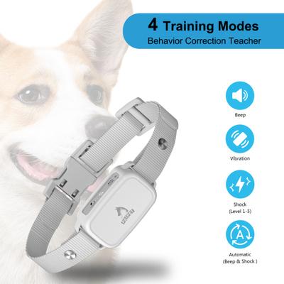 Show full view: PATPET A12 Waterproof Electronic Smart Shock Training Dog Collar, Gray slide 2 of 9
