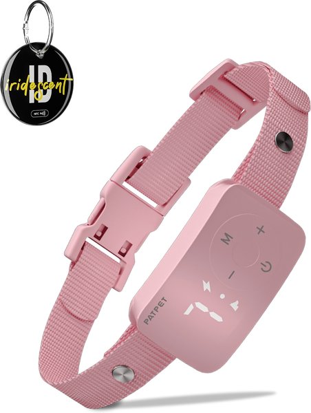 Show full view: PATPET BC01 Automatic & Manual Adult Dog Bark Training Collar, Small, Pink slide 1 of 8