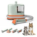 PATPET Dog & Cat Grooming Pet Hair Vacuum Kit with 7 Grooming Tools