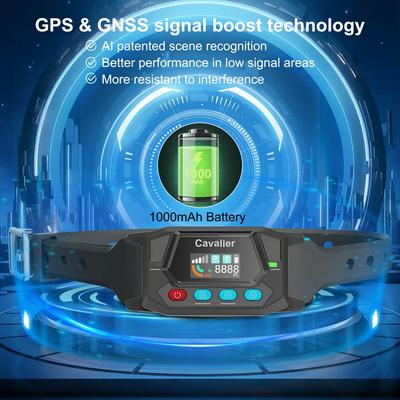 Show full view: PATPET GPS Wireless Electronic Dog Fence System, Black slide 5 of 9