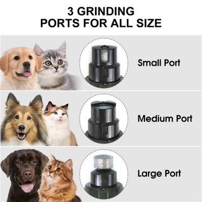 Show full view: PATPET N60 6-Speed Electric Rechargeable Cat & Dog Nail Grinder, Army Green slide 4 of 9