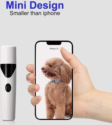 Show full view: PATPET N8 Quiet & Mini Small Pet Nail Grinder slide 8 of 10